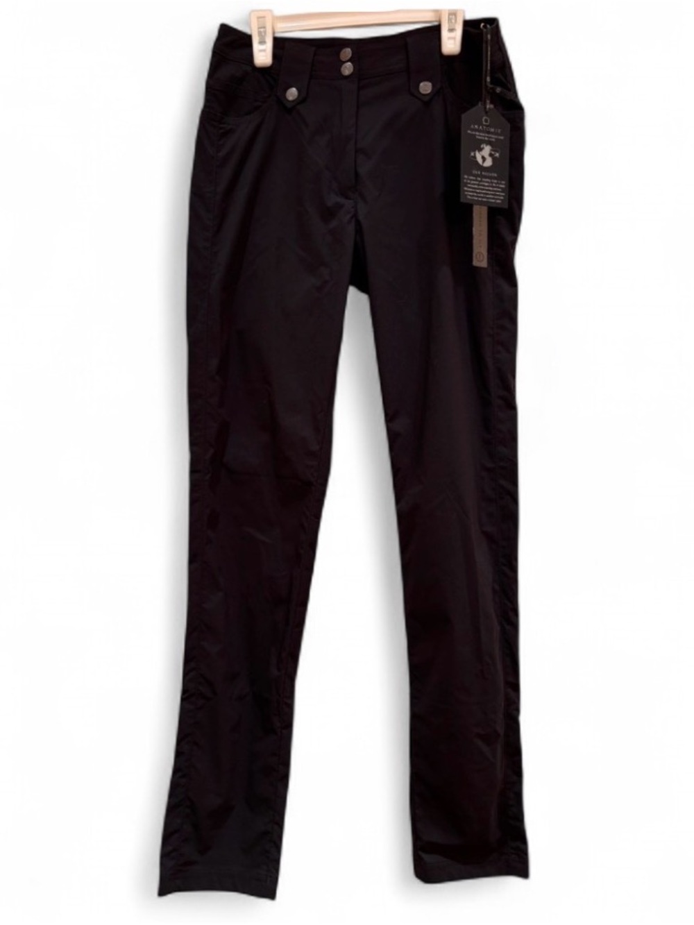 Anatomie Black Womens Travel Chinos